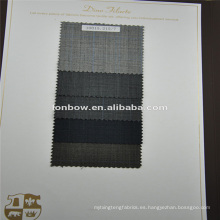 Tejido de lana Super 130s100%, estilo calado, 260 g / m, 5 colores en stock para servicio a medida